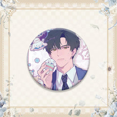 LaDS Double Flash Badge 1-64 - 75mm 58mm Tinplate Anime Merchandise - merrys