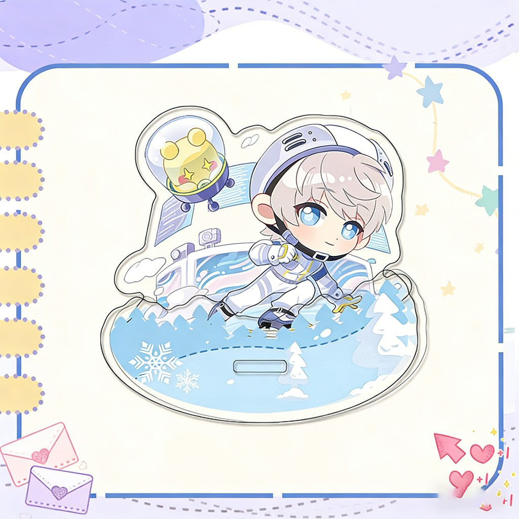 LaDS Shaker 9-18 Acrylic Bobblehead - High-Def Printing Sandwich Craft Decompression Toy - merrys