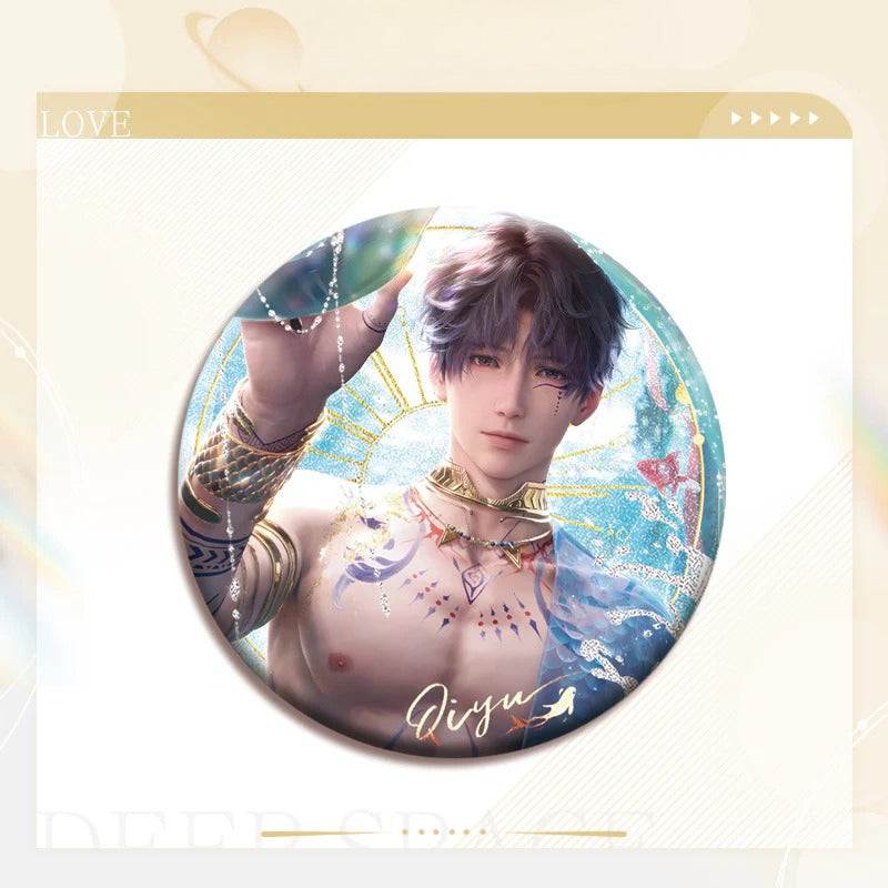 LaDS Double Flash Badge 81-105 - All Characters 75mm 58mm Tinplate Game Merchandise - merrys