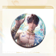 LaDS Double Flash Badge 81-105 - All Characters 75mm 58mm Tinplate Game Merchandise - merrys