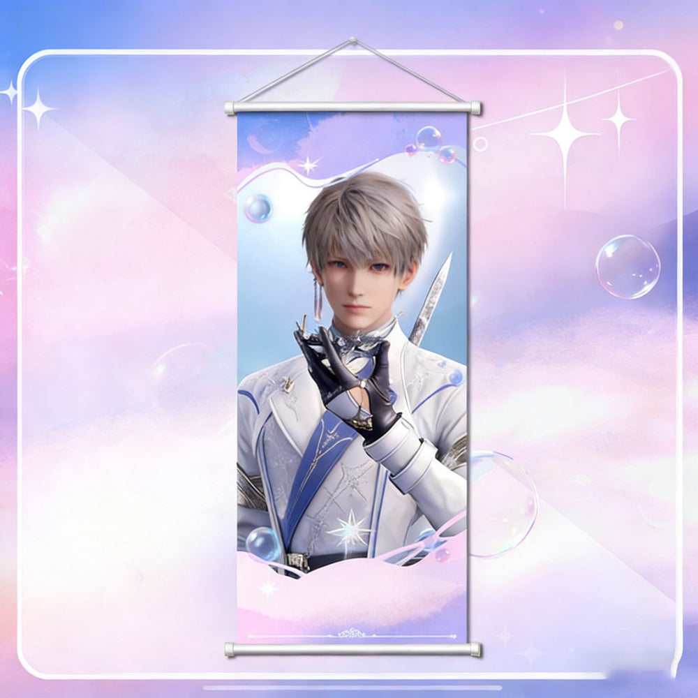 LaDS Premium Canvas Wall Scroll - Anime Game Merch - merrys