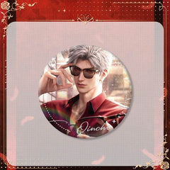 LaDS Sylus Dark Spot Leader - Acrylic Sandwich Standee, Double Flash Badge, Art Card, Quicksand Keychain - merrys