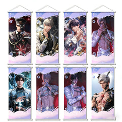 LaDS Premium Canvas Wall Scroll - Anime Game Merch - merrys