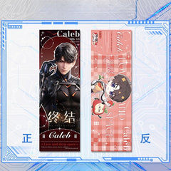 LaDS Reverse Holographic Ticket High-Definition Printing Zayne, Xavier, Rafayel Merchandise - merrys