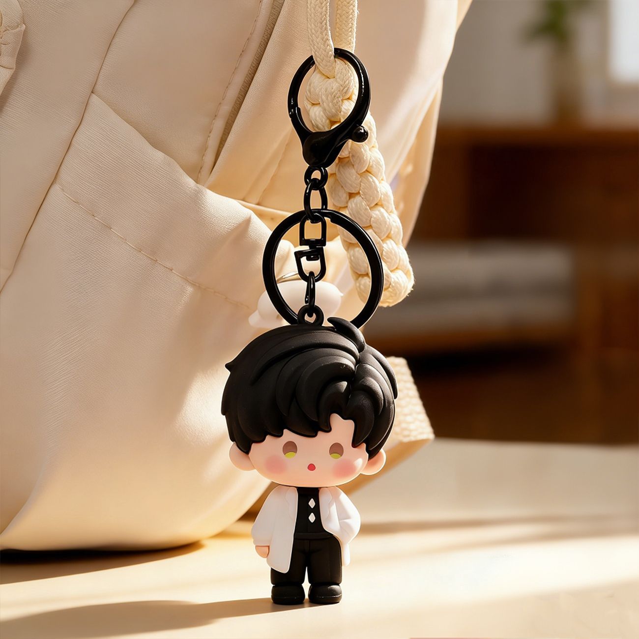Lads High-End Custom Chibi Cute Mini Plushie Keychain Charms