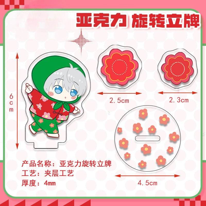 LaDS Chibi Acrylic Rotating Standee - Anime Doujin Merchandise Desktop Decoration - merrys