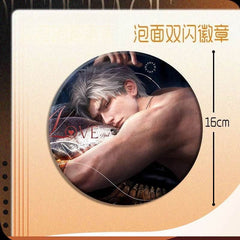 LaDS 16cm Cup Noodle Badge Series - Double Flash Anime Badge, PET Material - merrys