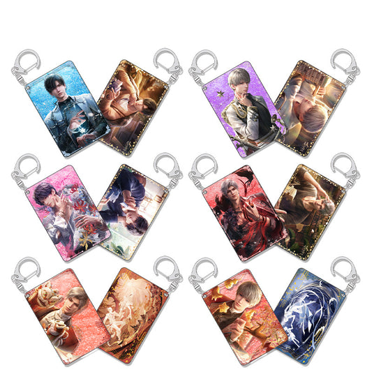 LaDS Shaker Mahjong Charm Keychain 19-27 - Anime Game Merch - merrys