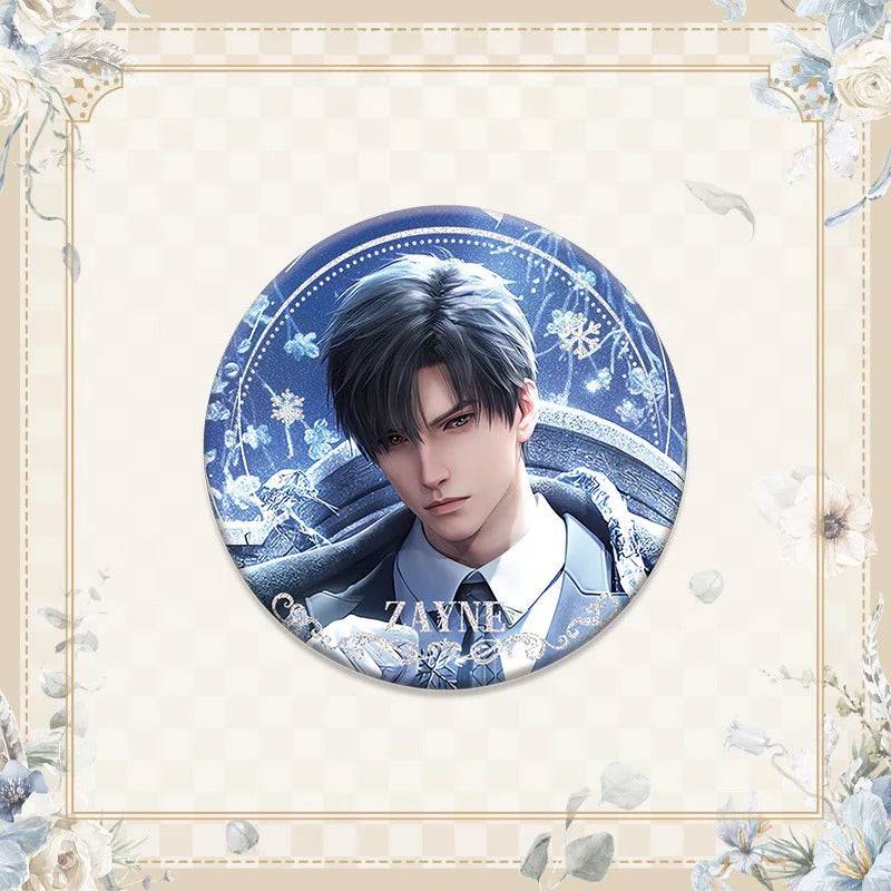 LaDS Double Flash Badge 1-64 - 75mm 58mm Tinplate Anime Merchandise - merrys