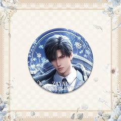 LaDS Double Flash Badge 1-64 - 75mm 58mm Tinplate Anime Merchandise - merrys