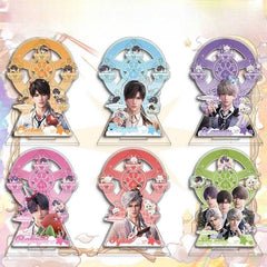 LaDS Ferris Wheel Decoration - Sylus, Rafayel Cartoon Creative Desktop Ornament, Easy to Install and Rotate - merrys