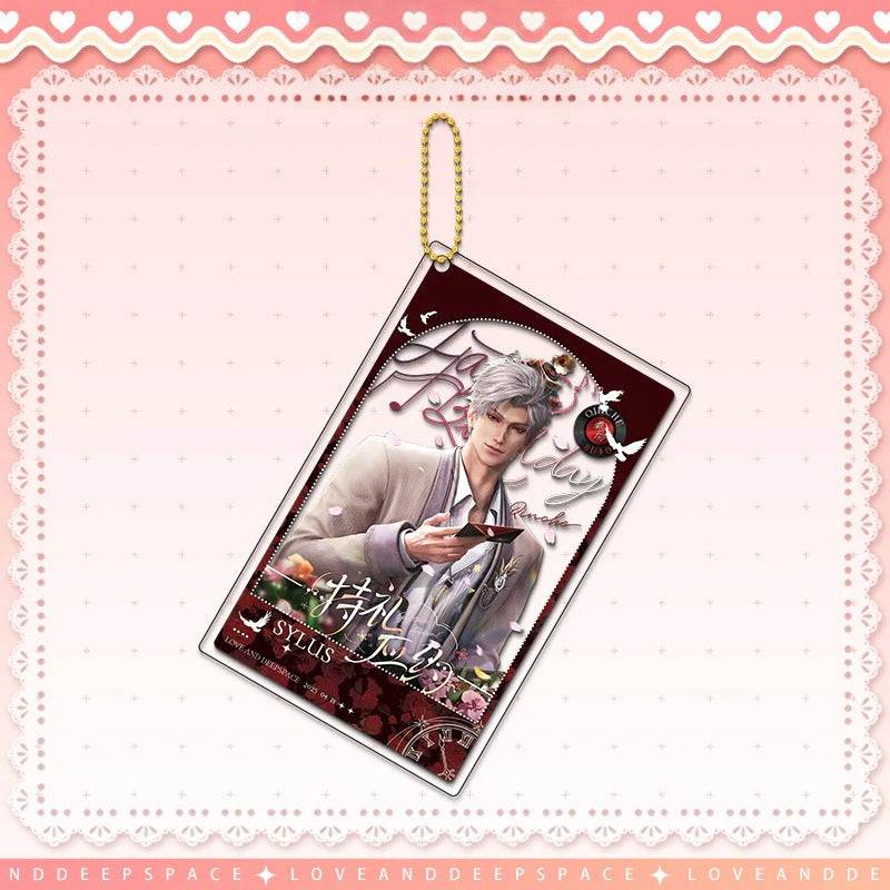 LaDS Sylus Birthday Where the Heart Dwells Series - Double Flash Badge, Standee Game Merchandise Gift - merrys