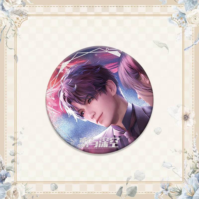 LaDS Double Flash Badge 1-64 - 75mm 58mm Tinplate Anime Merchandise - merrys