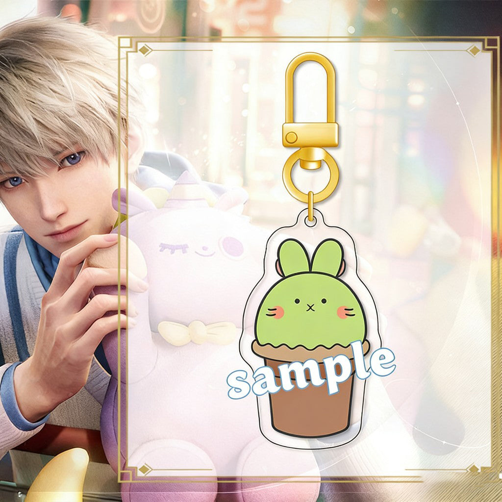 LaDS Doll Series U-shaped Buckle - Electroplated Golden Buckle Charm Acrylic Anime Merchandise - merrys