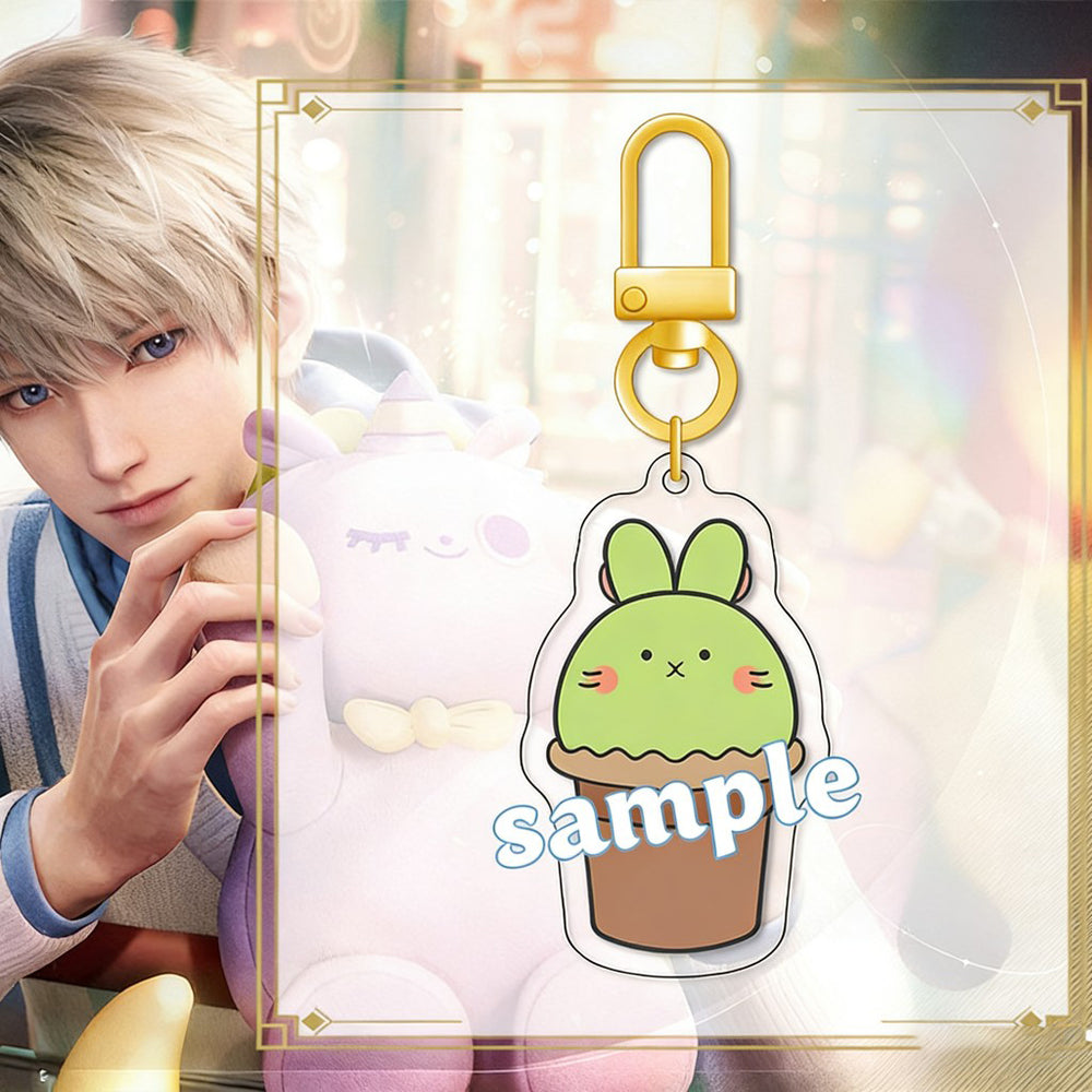 LaDS Doll Series U-shaped Buckle - Electroplated Golden Buckle Charm Acrylic Anime Merchandise - merrys