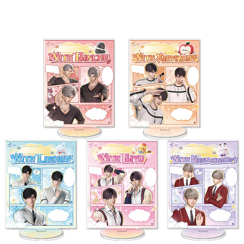 LaDS Message Board Standee 14-18 - Anime Game Merchandise, Valentine's Gift for Boys - merrys