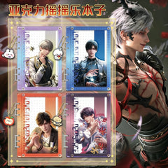 LaDS Acrylic Shaker Notebook - Student Essential Anime Desktop Decoration - merrys