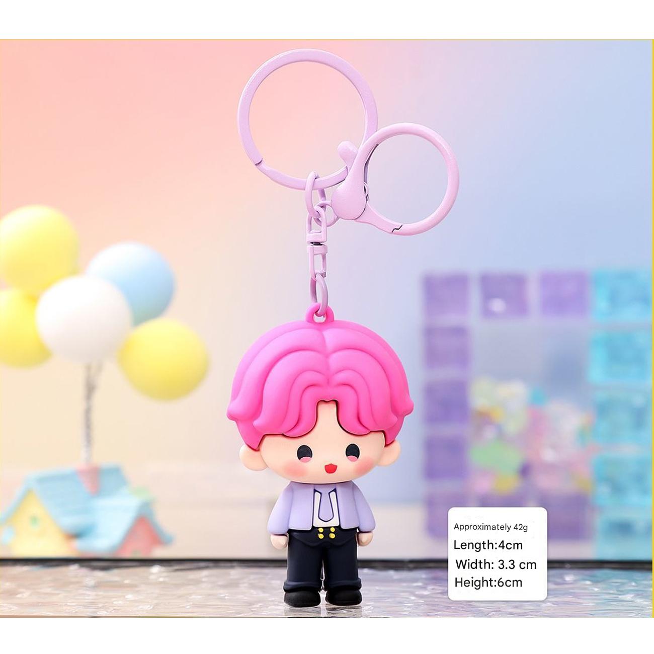 Lads High-End Custom Chibi Cute Mini Plushie Keychain Charms