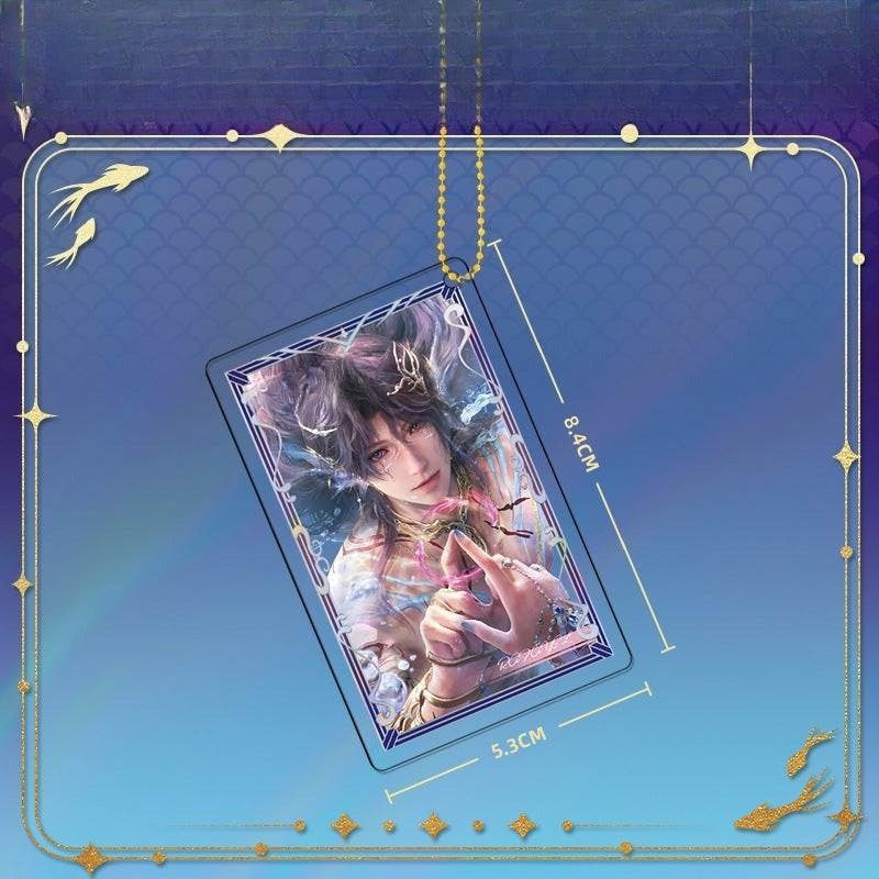 LaDS Rafayel Lemuria Sea God Series - Acrylic Sandwich Standee, Art Card, Quicksand Keychain - merrys