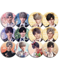 LaDS Double Flash Badge 143-196 - Diameter 75mm 58mm Tinplate Anime Merchandise - merrys