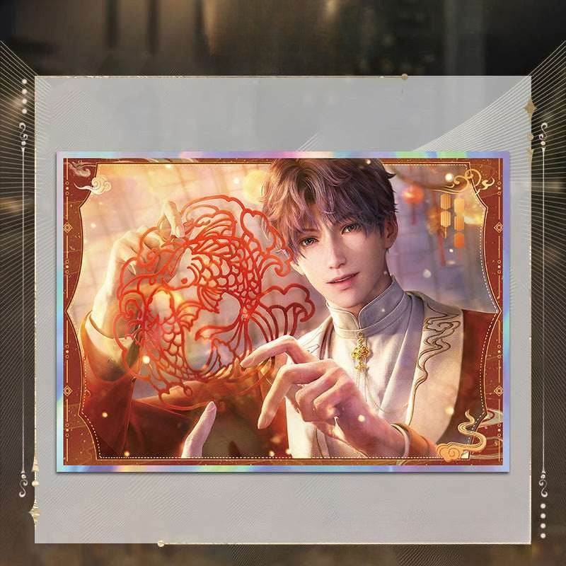 LaDS Acrylic Double Flash Art Card High-Definition Printing Anime Mobile Game Merchandise - merrys