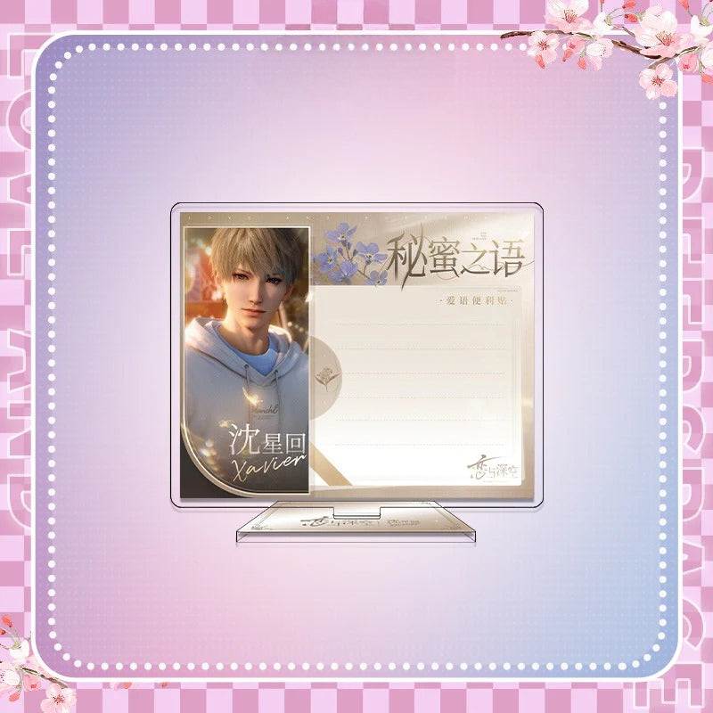 LaDS Acrylic Message Board Standee - Anime Game Merchandise, Valentine's Gift for Boys - merrys