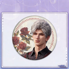 LaDS Double Flash Badge - 75mm 58mm Tinplate Anime Game Merchandise - merrys