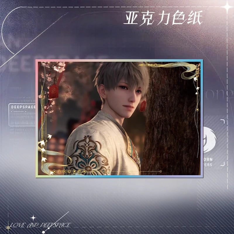 LaDS Acrylic Art Card 19-37 - Large Size 20.5*14.5cm with Holographic Edge Anime Game Merchandise - merrys