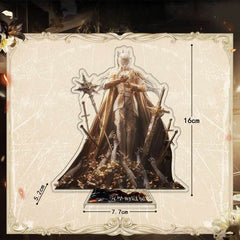 LaDS Xavier Falling Crown Series - Acrylic Sandwich Standee, Art Paper & Quicksand Keychain - merrys