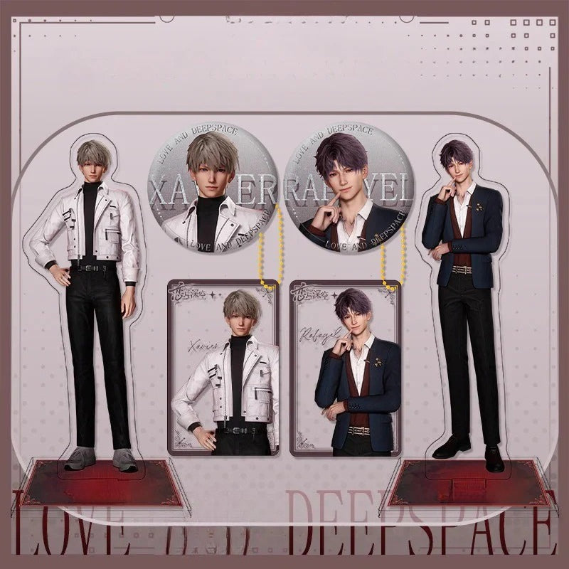 LaDS Three-Piece Series Set 4-7 - Anime Game Acrylic Standee, Keychain - merrys