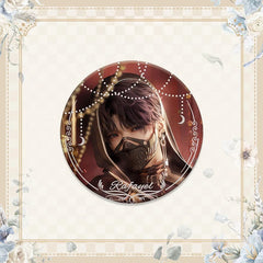 LaDS Double Flash Badge 1-64 - 75mm 58mm Tinplate Anime Merchandise - merrys