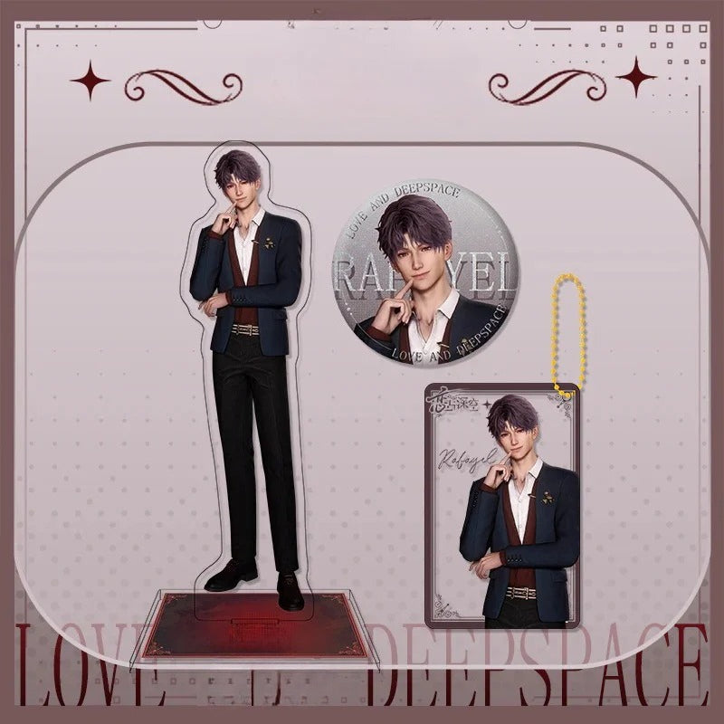 LaDS Three-Piece Series Set 4-7 - Anime Game Acrylic Standee, Keychain - merrys