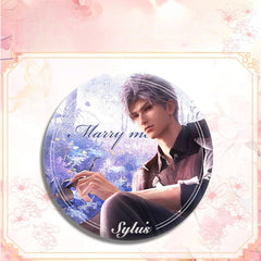 LaDS Double Flash Badge 143-196 - Diameter 75mm 58mm Tinplate Anime Merchandise - merrys