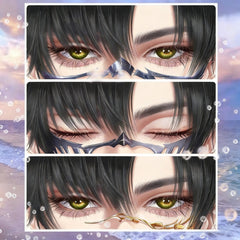 Lads Lenticular Card - with Movable Eye Strips (Caleb, Sylus, Zayne, Xavier, Rafayel)