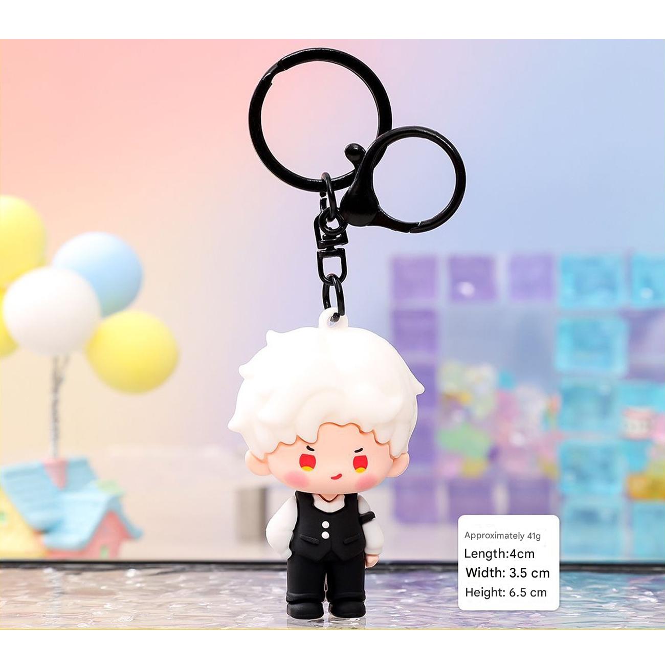 Lads High-End Custom Chibi Cute Mini Plushie Keychain Charms