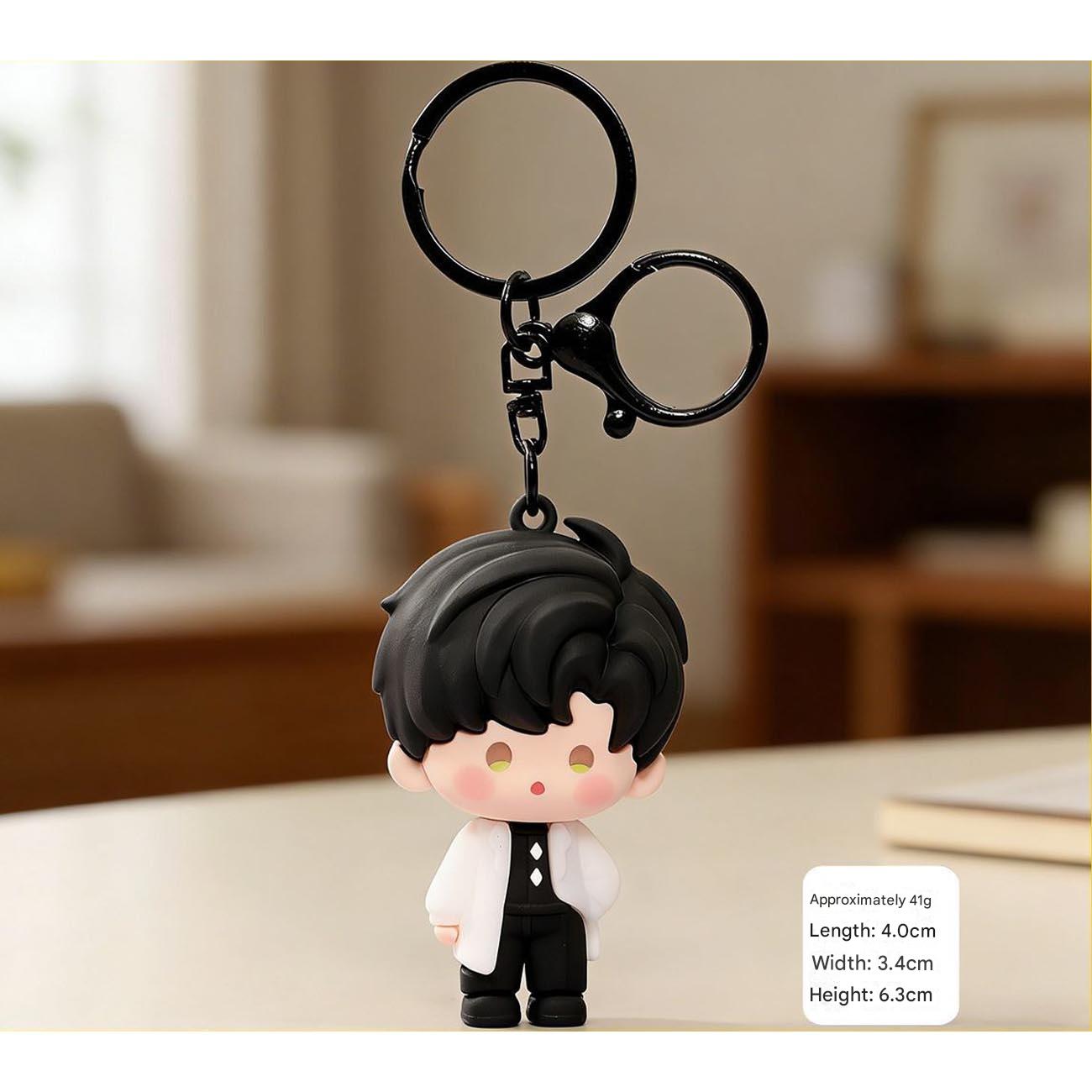 Lads High-End Custom Chibi Cute Mini Plushie Keychain Charms