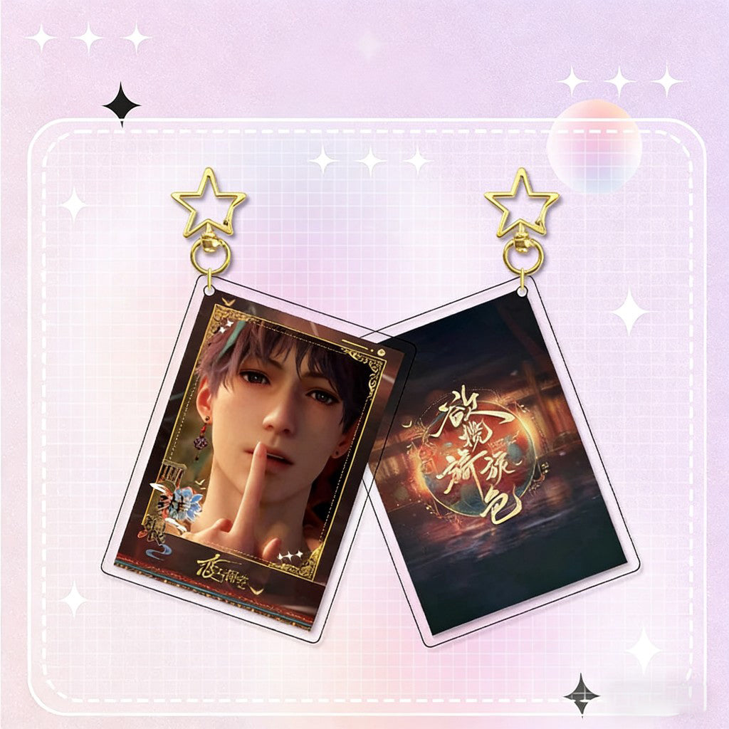 LaDS Card Golden Star Buckle 931-954 - Zayne, Rafayel, Xavier Acrylic Game Merchandise Charm - merrys