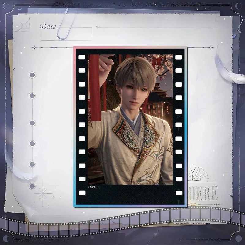 LaDS Acrylic Art Card 38-52 - Large Size 20.5*14.5cm with Holographic Edge Anime Game Merchandise - merrys