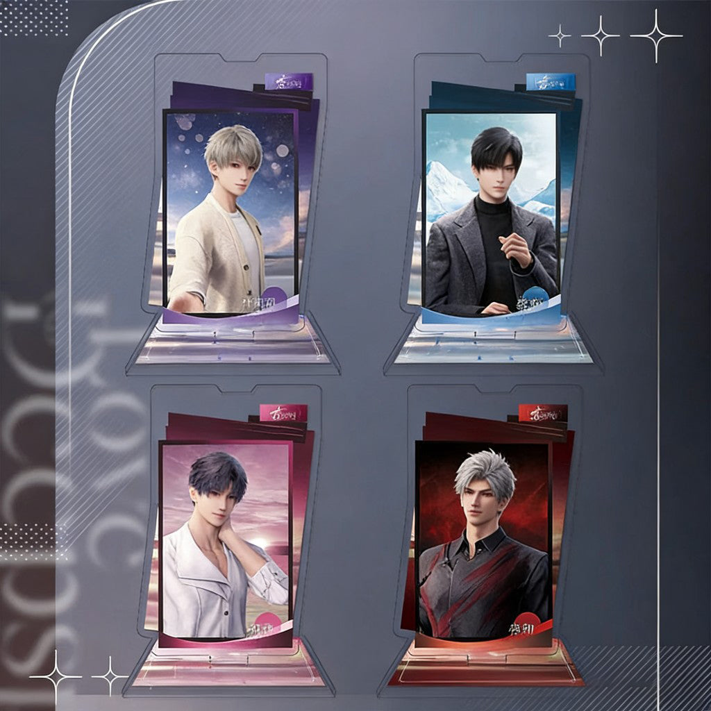 LaDS Collab Series Acrylic Sandwich Set - Standee & Keychain & Double Flash Badge - merrys