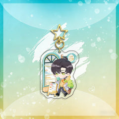 LaDS Chibi Keychain Star Buckle Charm - Rafayel, Xavier Merchandise - merrys