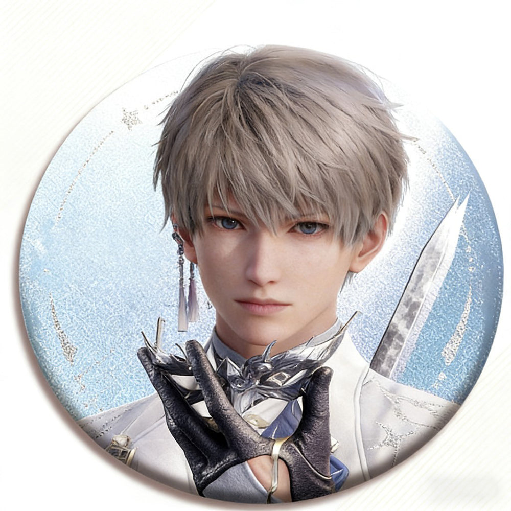 LaDS Double Flash Badge - 75mm 58mm Tinplate Anime Game Merchandise - merrys