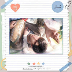 LaDS Series 501 Acrylic Double Flash Art Card - High-Definition Printing Anime Mobile Game Merchandise - merrys