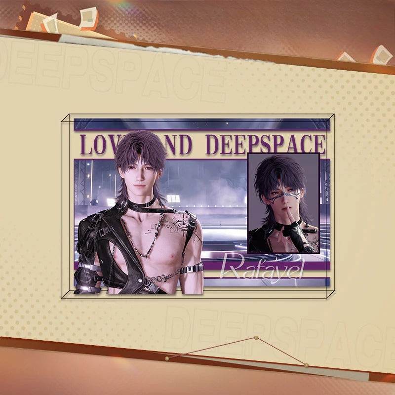 LaDS New Acrylic Card Brick - High-Definition Printing Double-Sided Pattern Doujin Anime Desktop Decoration - merrys