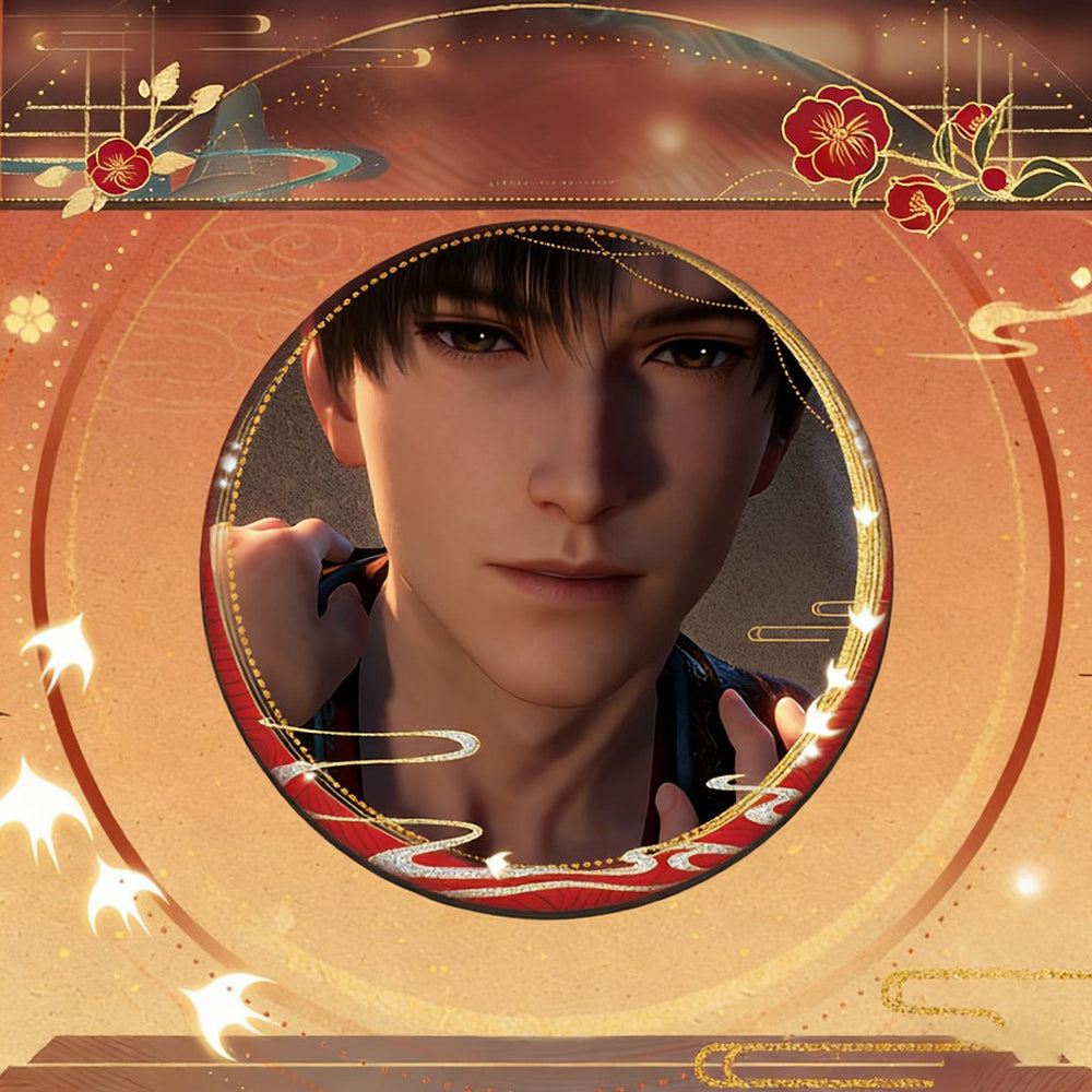 LaDS Double Flash Badge - 75mm 58mm Tinplate Anime Game Merchandise - merrys