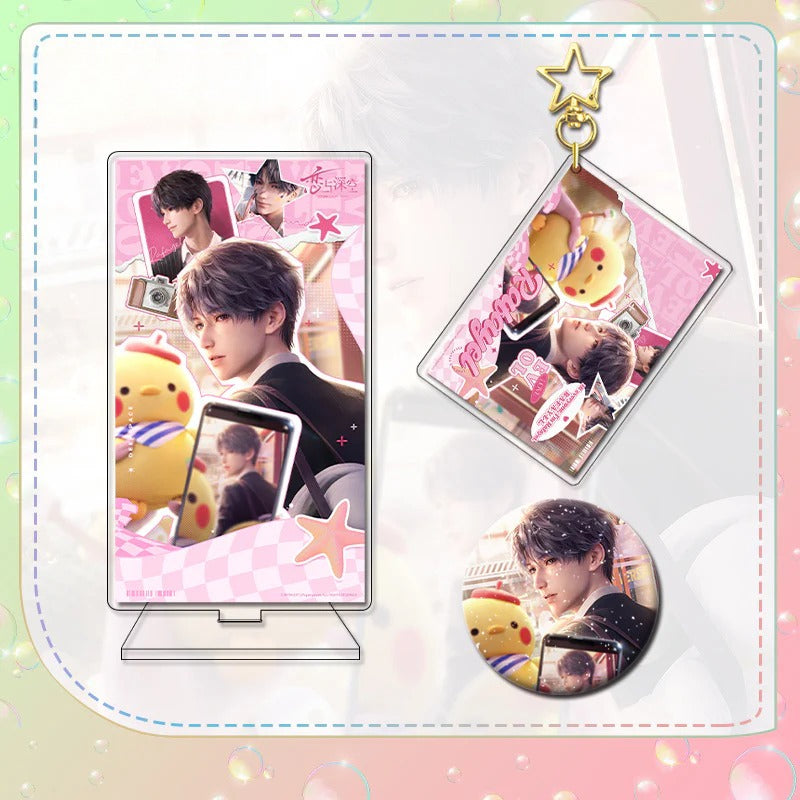 LaDS Three-Piece Series Set - Zayne, Rafayel, Xavier Acrylic Standee, Keychain - merrys