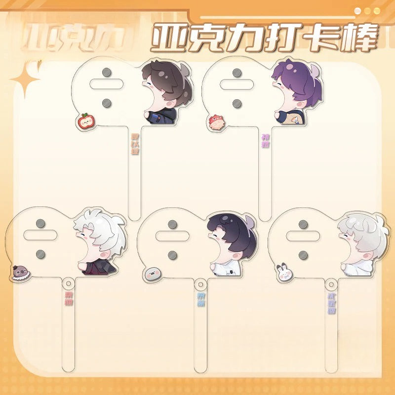 LaDS Original Badge Acrylic Check-in Stick - Badge Holder Display Set Ita Bag Decoration Anime Merchandise - merrys