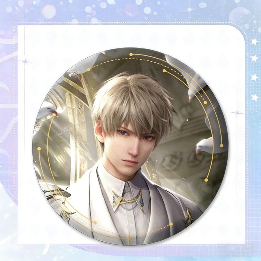 LaDS Badge Merchandise - Tinplate Star Fantasy Film Zayne, Rafayel, Xavier Game Merchandise - merrys