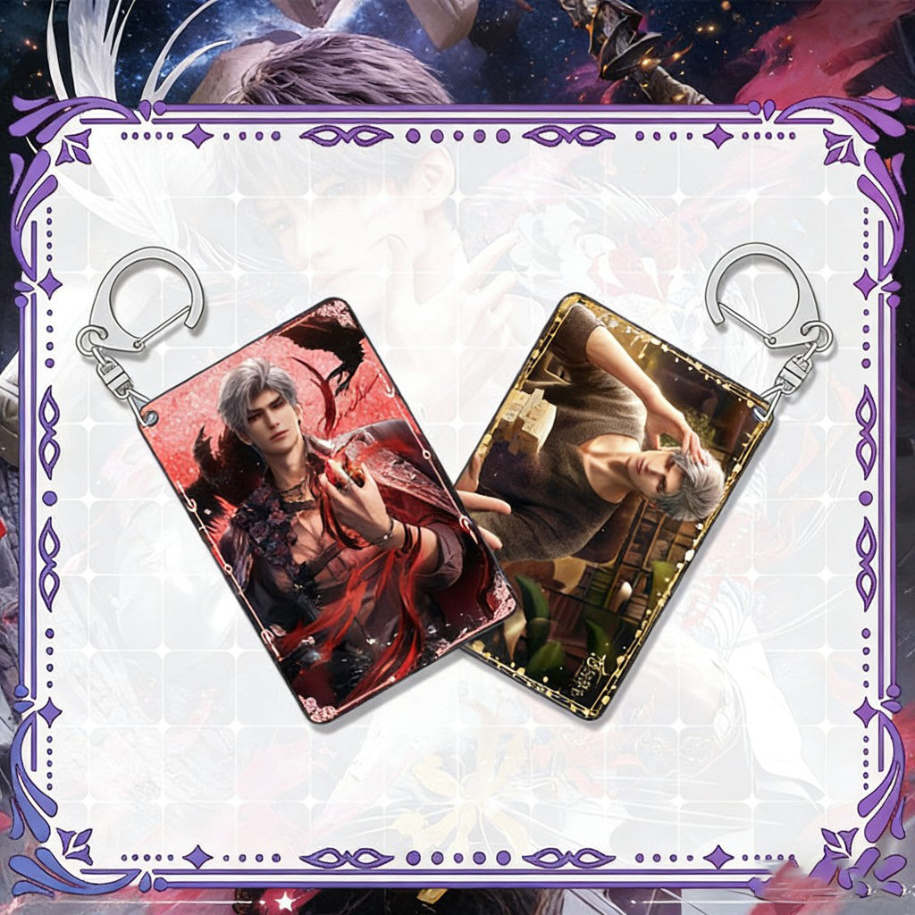 LaDS Shaker Mahjong Charm Keychain 19-27 - Anime Game Merch - merrys