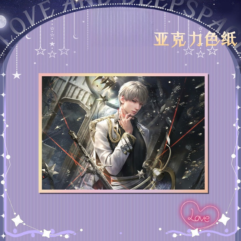 LaDS Acrylic Art Card 116-178 Large Size Holographic Edge 20.5*14.5cm Anime Merchandise - merrys