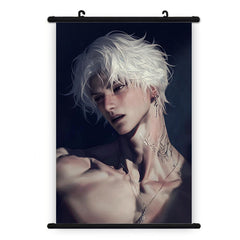 Sylus Series Artist-Hand-Painted Original Fan Art LaDS Canvas Wall Scroll - Anime Game Merch